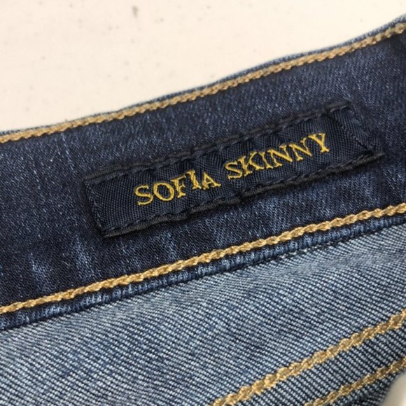 VINTAGE LUCKY BRAND SOFIA SKINNY JEANS  4/27x29 ๐ - Picture 5 of 12